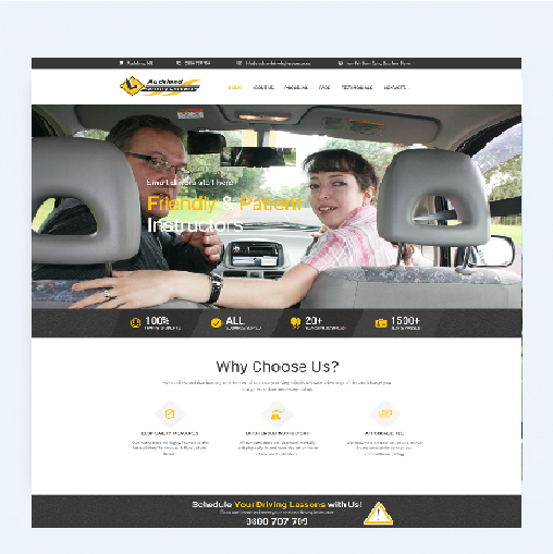 New Website Mockup